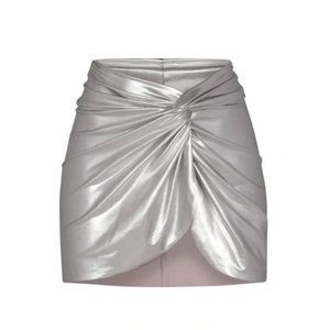 Skims Swim Sarong Silver NWT Size 2x